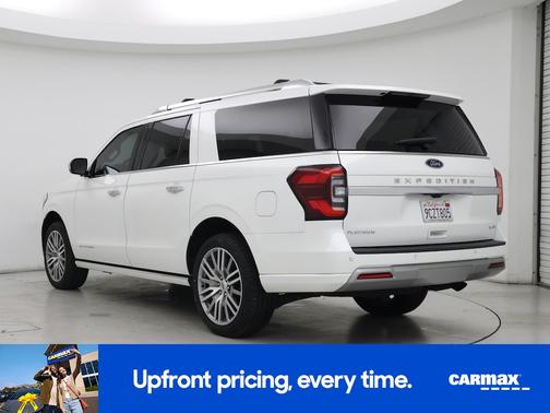 White 2022 Ford Expedition Max Platinum