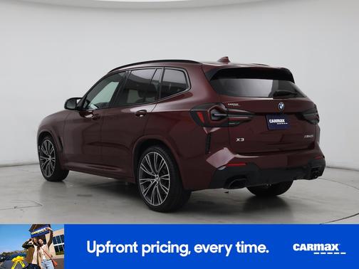 Burgundy 2022 BMW X3 M40I