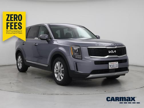 Gray 2022 Kia Telluride LX
