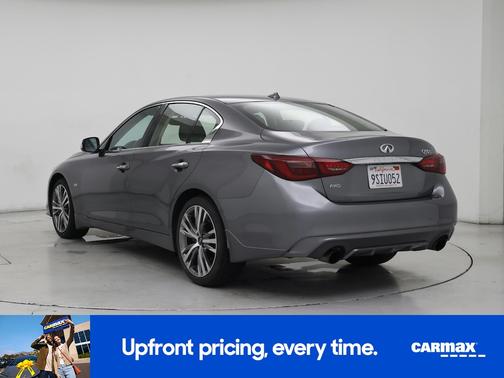 Gray 2018 INFINITI Q50 Sport