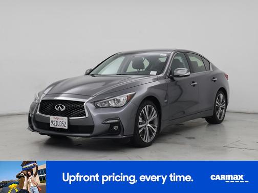 Gray 2018 INFINITI Q50 Sport