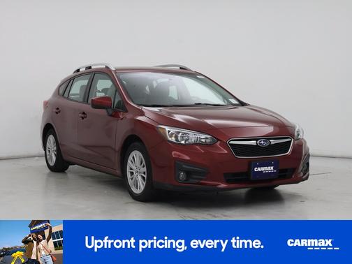 Red 2017 Subaru Impreza 2.0I Premium