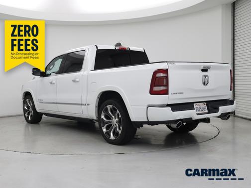White 2020 RAM 1500 Limited