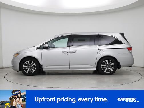 Silver 2014 Honda Odyssey Touring Elite