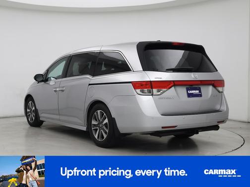 Silver 2014 Honda Odyssey Touring Elite