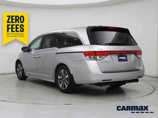 Silver 2014 Honda Odyssey Touring Elite