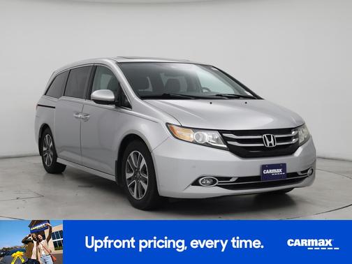 Silver 2014 Honda Odyssey Touring Elite