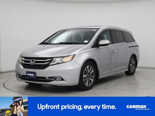 Silver 2014 Honda Odyssey Touring Elite
