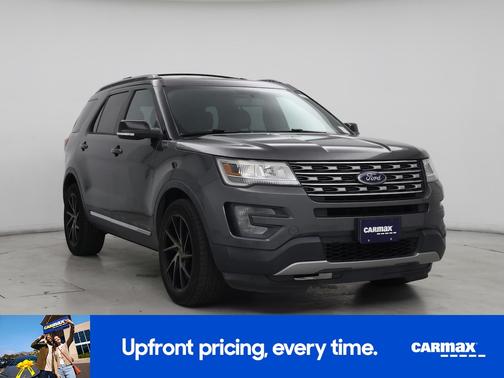 Gray 2017 Ford Explorer XLT