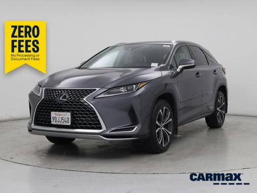 Gray 2022 Lexus RX 450h