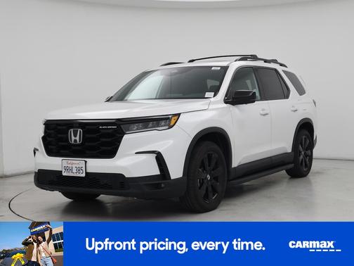 White 2025 Honda Pilot Black Edition