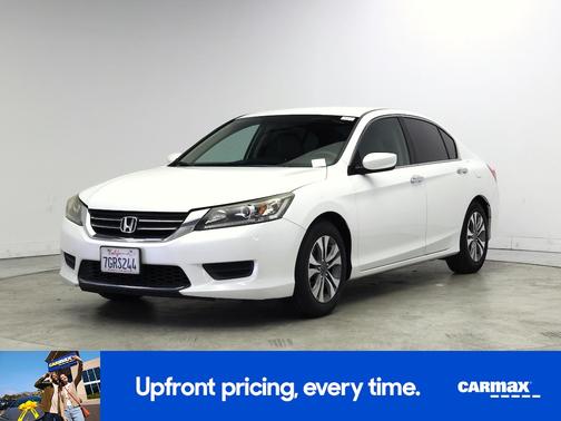 White 2014 Honda Accord LX