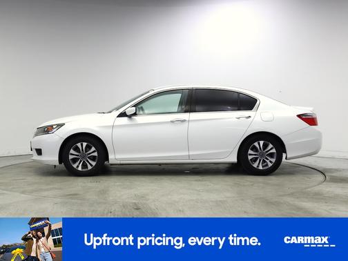White 2014 Honda Accord LX