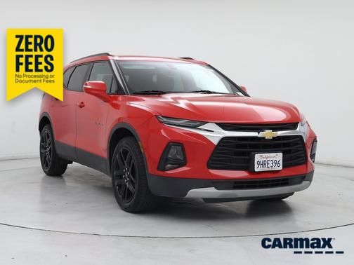 Red 2020 Chevrolet Blazer LT