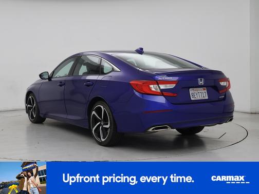 Blue 2018 Honda Accord Sport