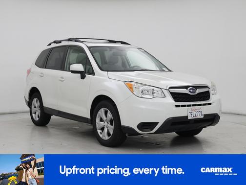 White 2015 Subaru Forester 2.5I Premium