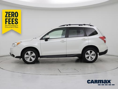 White 2015 Subaru Forester 2.5I Premium