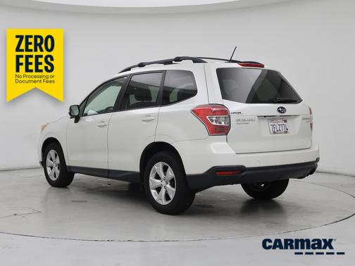 White 2015 Subaru Forester 2.5I Premium