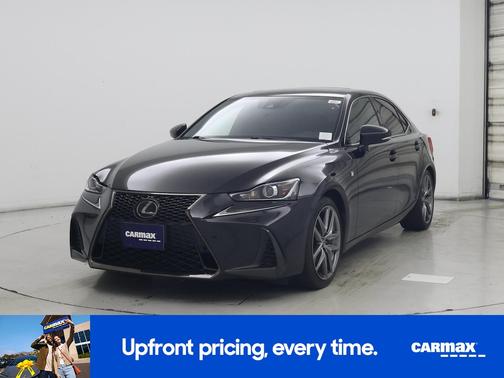 Black 2020 Lexus IS 300 F-Sport