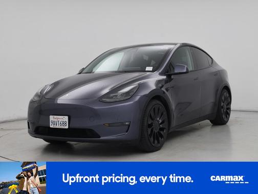 Gray 2022 Tesla Model Y Performance