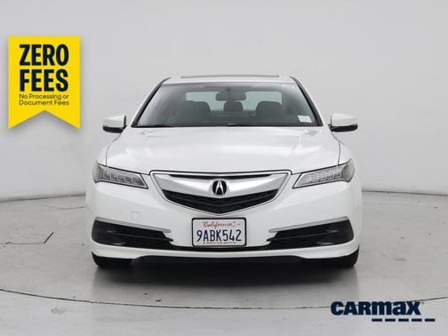 White 2015 Acura TLX