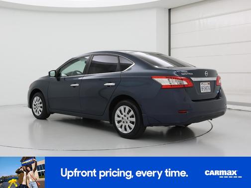Blue 2014 Nissan Sentra SV