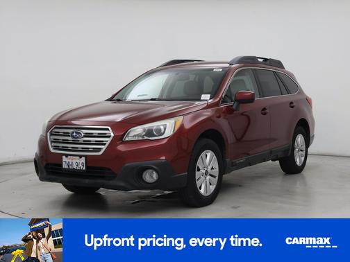 Red 2016 Subaru Outback 2.5I Premium