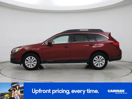 Red 2016 Subaru Outback 2.5I Premium
