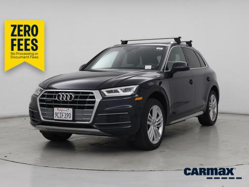 Blue 2019 Audi Q5 Premium Plus