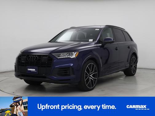Blue 2021 Audi Q7 Prestige