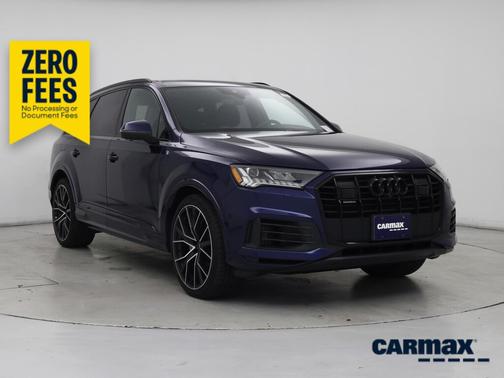 Blue 2021 Audi Q7 Prestige