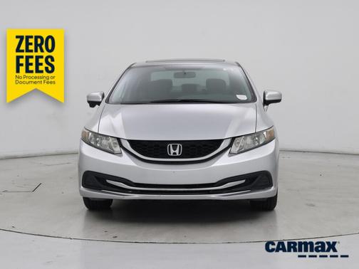 Silver 2014 Honda Civic EX