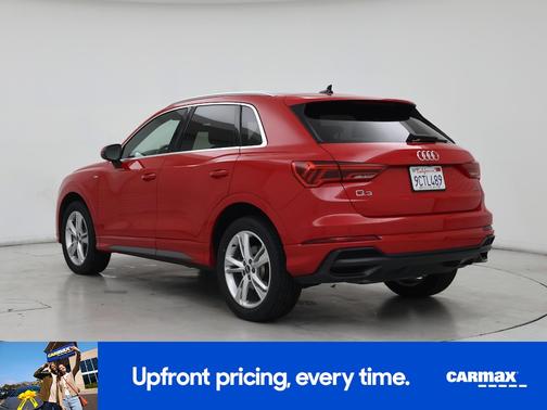 Red 2022 Audi Q3 S-Line Premium