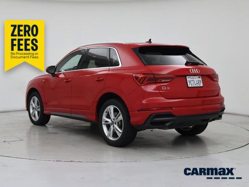 Red 2022 Audi Q3 S-Line Premium