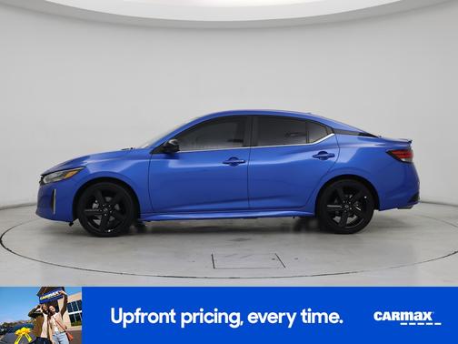 Blue 2025 Nissan Sentra SR