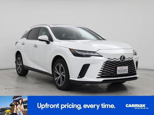 White 2025 Lexus RX 350