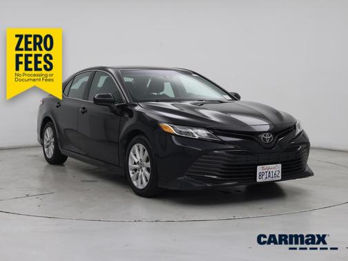 Black 2018 Toyota Camry LE