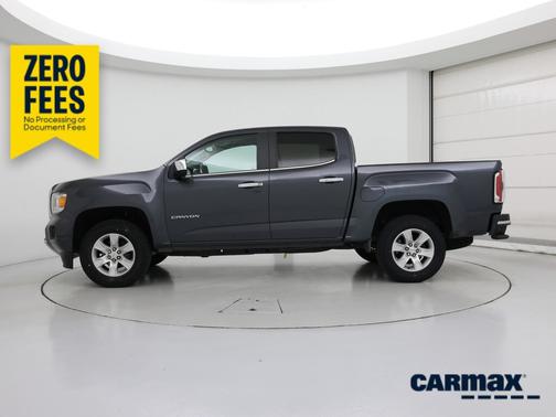 Blue 2015 GMC Canyon SLT