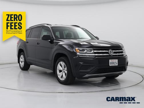 Black 2020 Volkswagen Atlas S