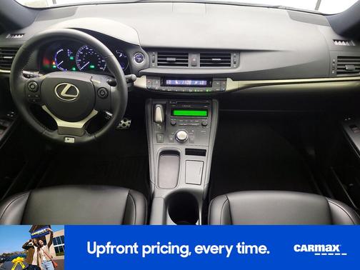 White 2015 Lexus CT 200h