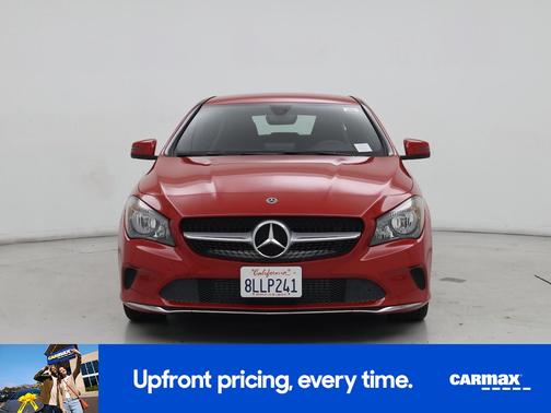 Red 2018 Mercedes-Benz CLA 250