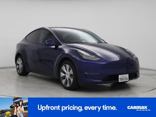 Blue 2022 Tesla Model Y Long Range