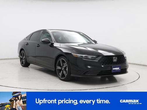 Black 2023 Honda Accord Hybrid Sport