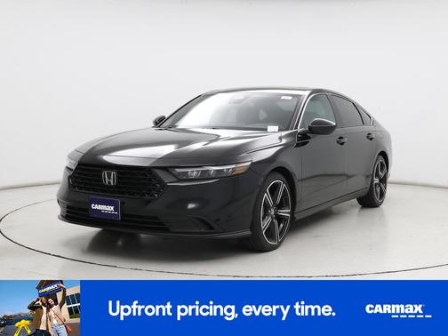 Black 2023 Honda Accord Hybrid Sport