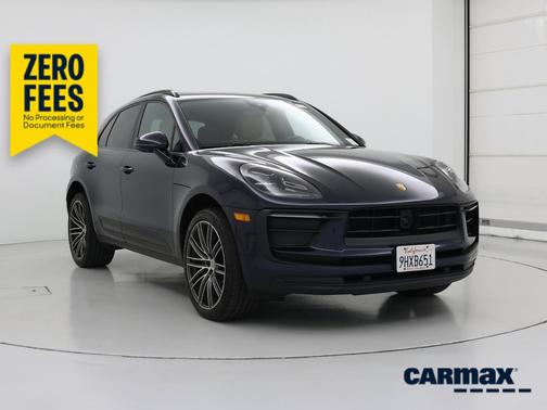 Blue 2023 Porsche Macan