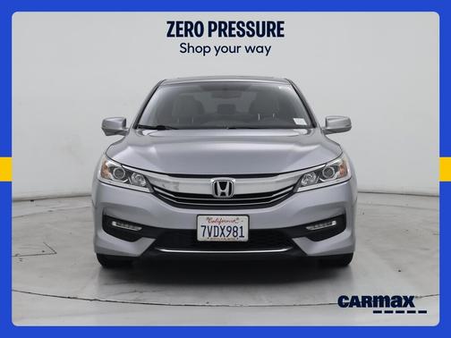 Silver 2017 Honda Accord EX-L