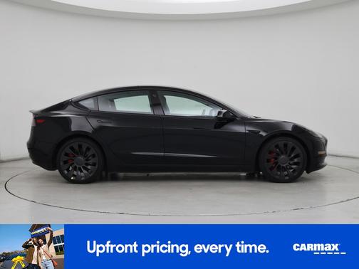 Black 2022 Tesla Model 3 Performance