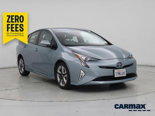Blue 2016 Toyota Prius Four Touring