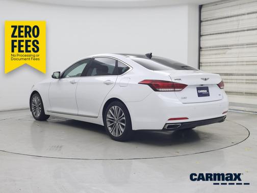 White 2017 Genesis G80