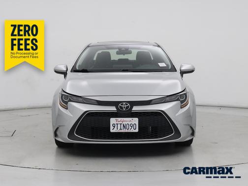 Silver 2020 Toyota Corolla XLE